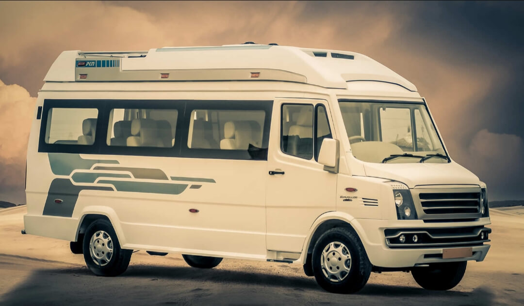 tempo traveller hire in ahmedabad